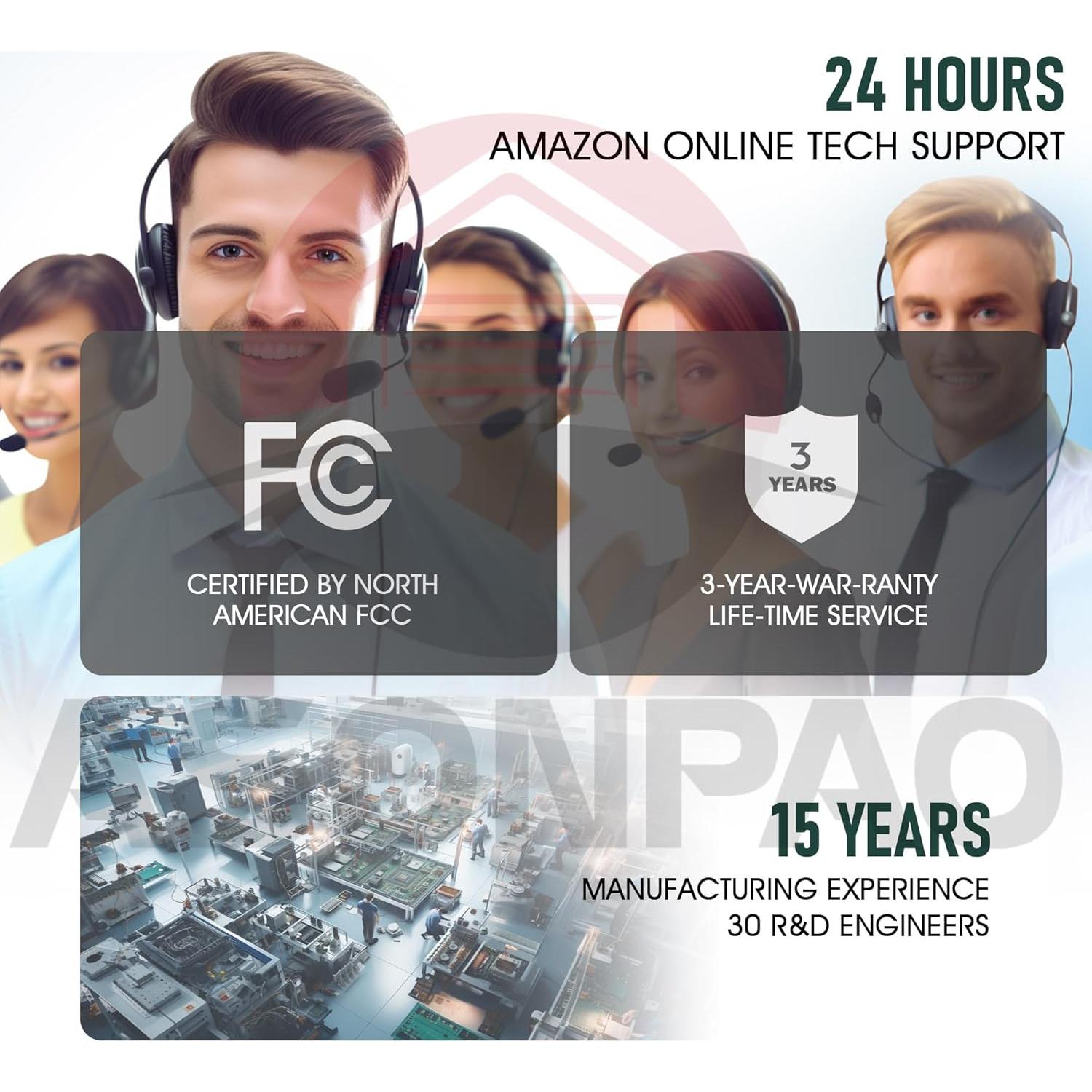 Control Remoto Universal ASONPAO O3T-BX para Puertas de Garaje