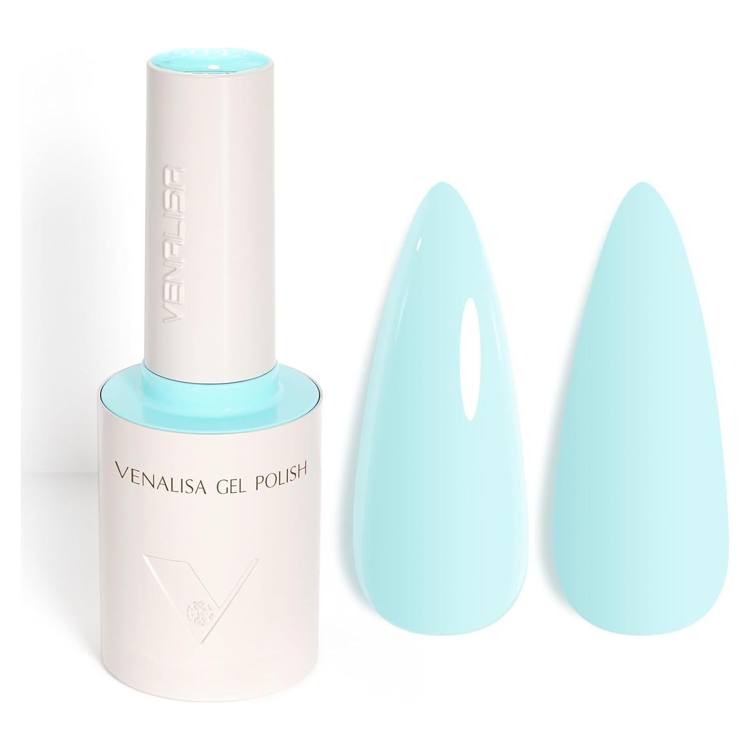 Esmalte de Uñas Gel VENALISA Azul Bebé 15ml Brillante