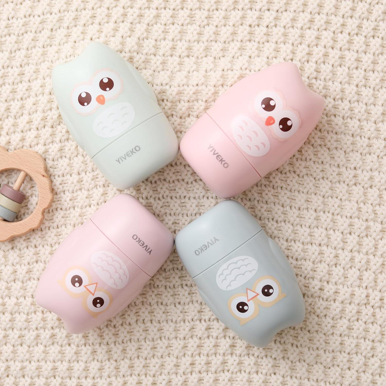 Kit de Cuidado de Uñas para Bebés YIVEKO 4 en 1 Azul