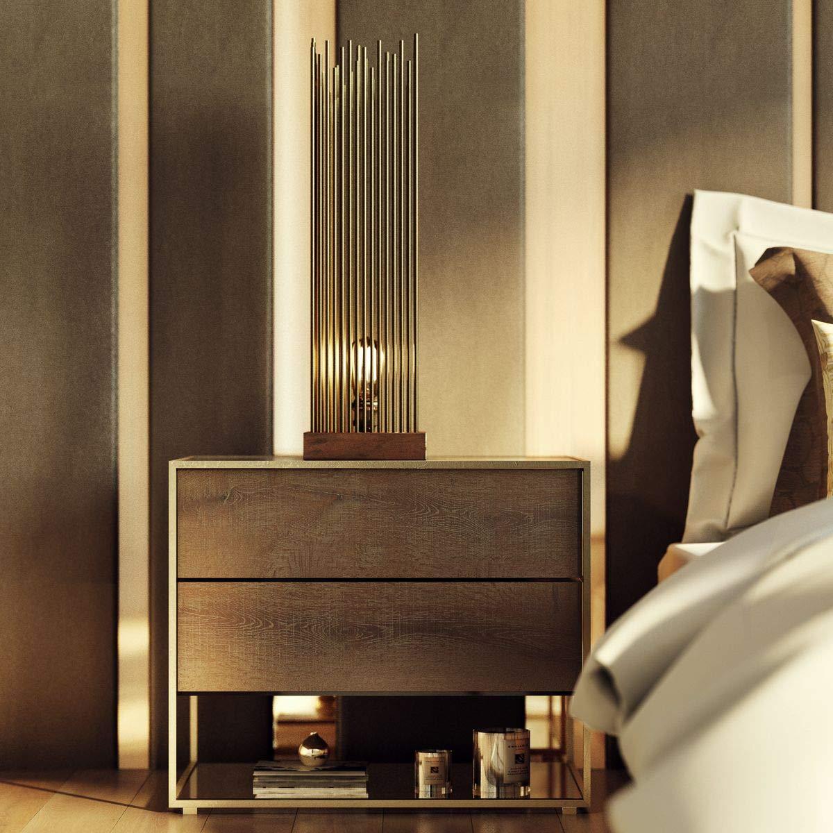 Banda de Bisel de PVC ZYJT 3.81 cm x 7.62 m Dorada Flexible