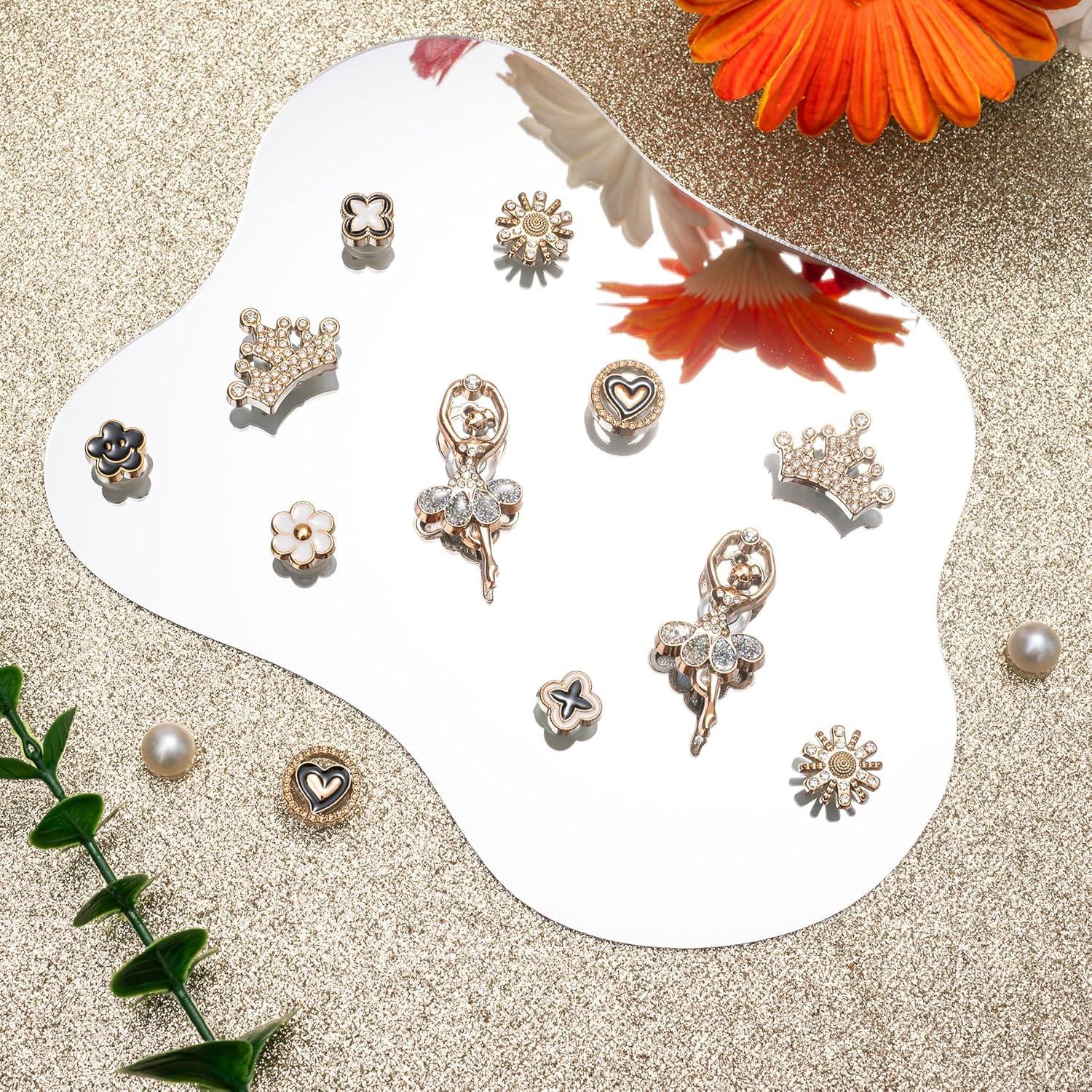 Encantadores de Zapatos Brillantes Eco-PVC para Niñas y Adultos