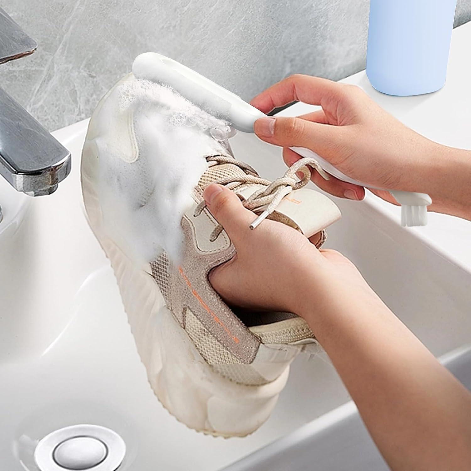 Cepillo de Limpieza de Zapatos Feelorna Doble Extremo 27.5 cm