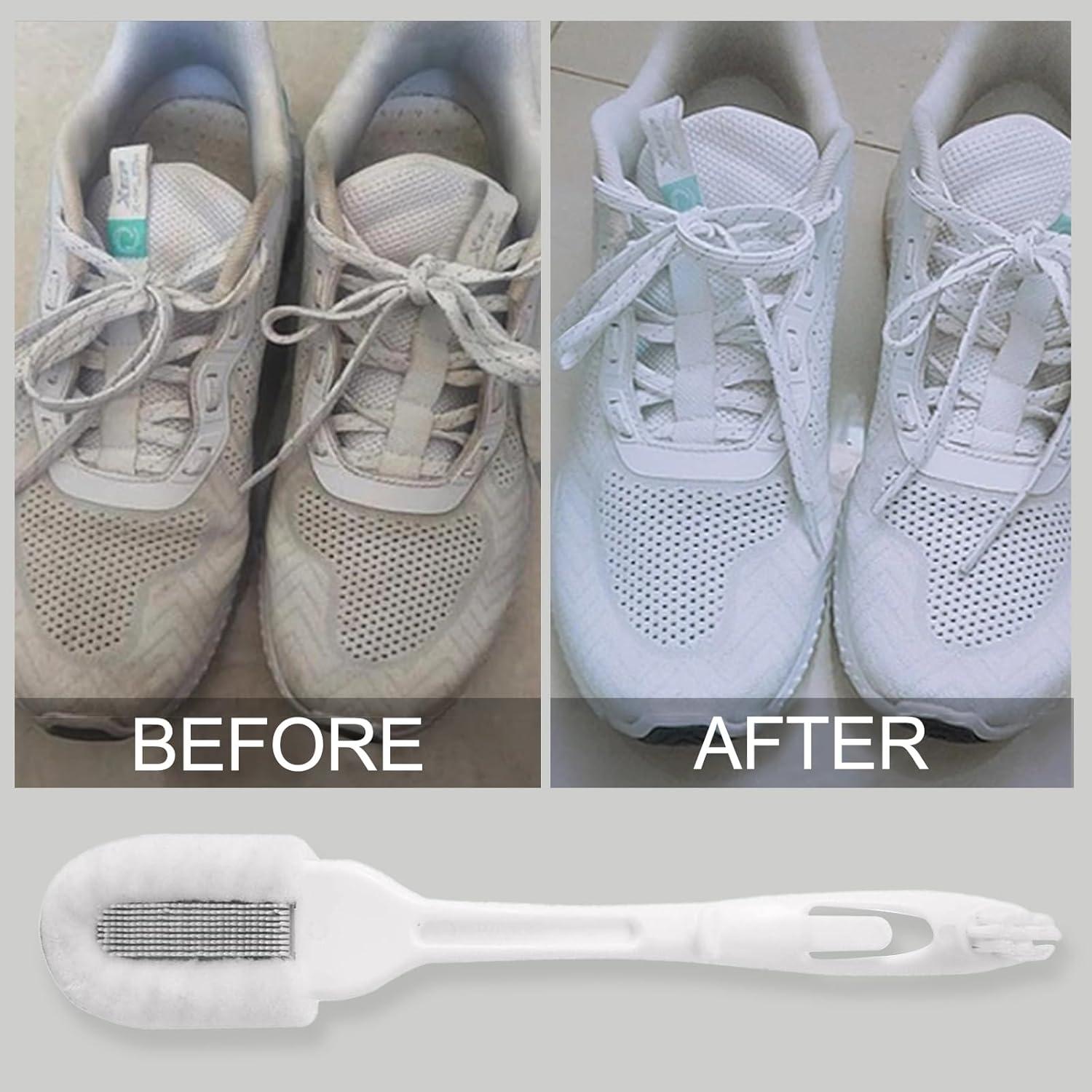 Cepillo de Limpieza de Zapatos Feelorna Doble Extremo 27.5 cm