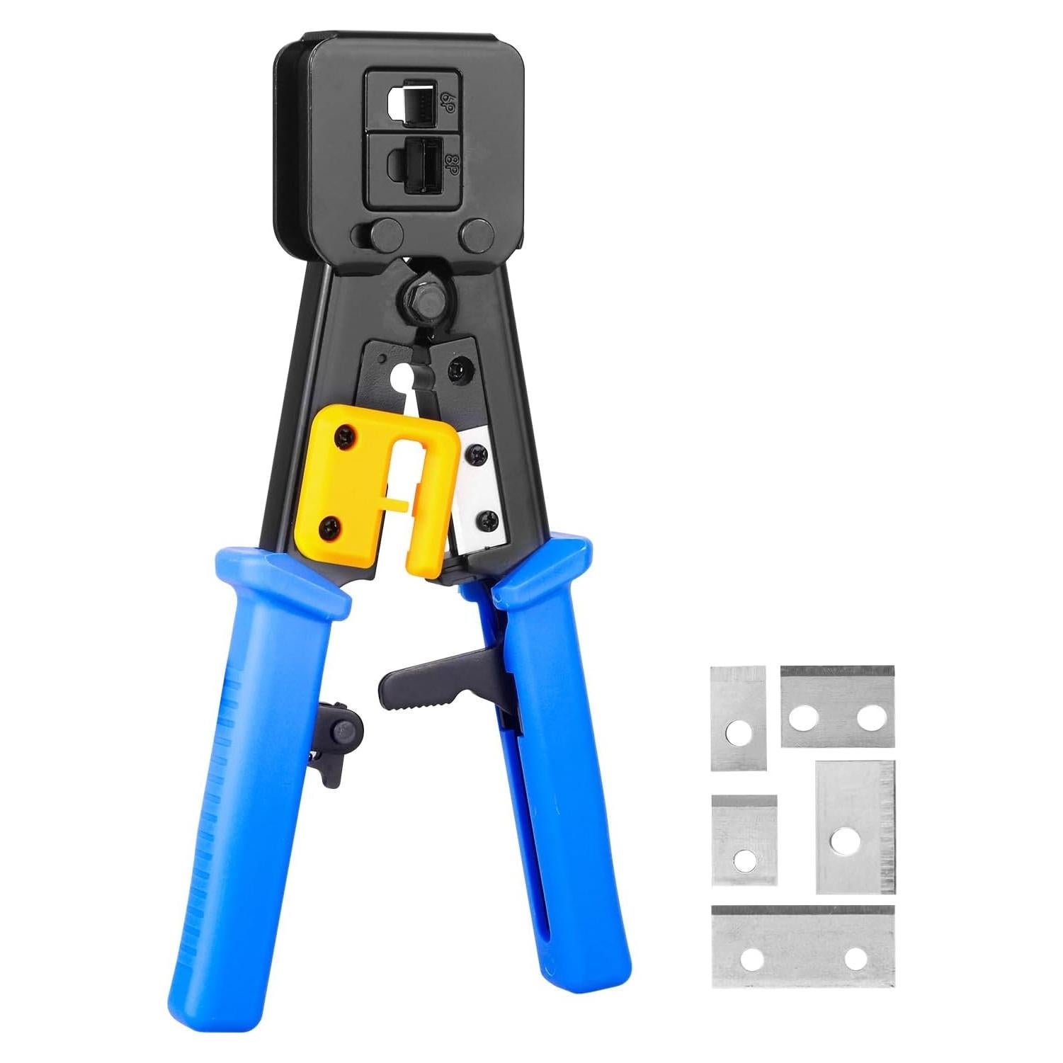 Crimpadora Ethernet Duogalia RJ45/RJ11/RJ12 Todo-en-Uno