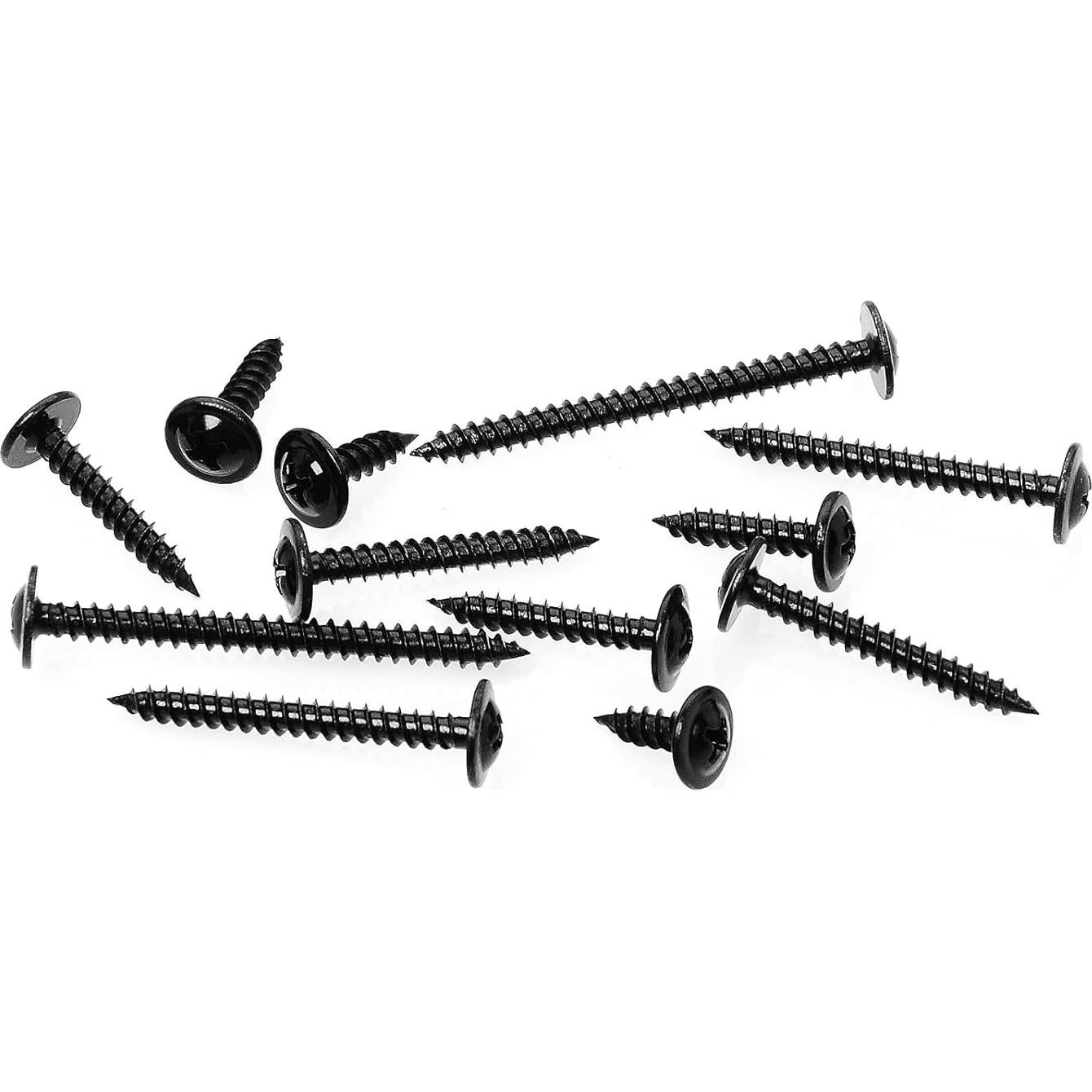 Tornillos de Madera Autoperforantes Mywish #8 x 2.54cm Negros