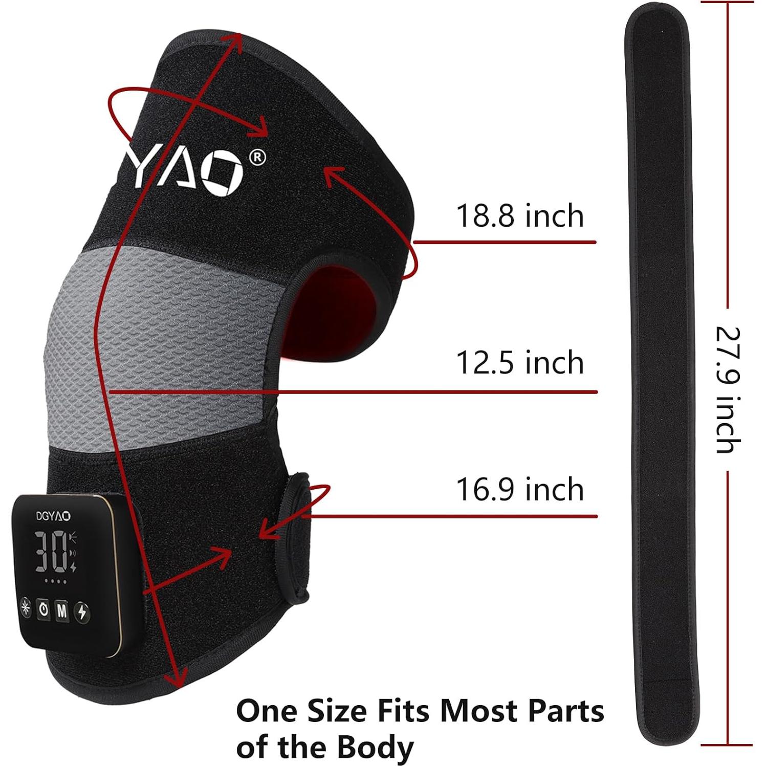 Terapia de Luz Roja Inalámbrica DGXINJUN para Alivio de Dolor