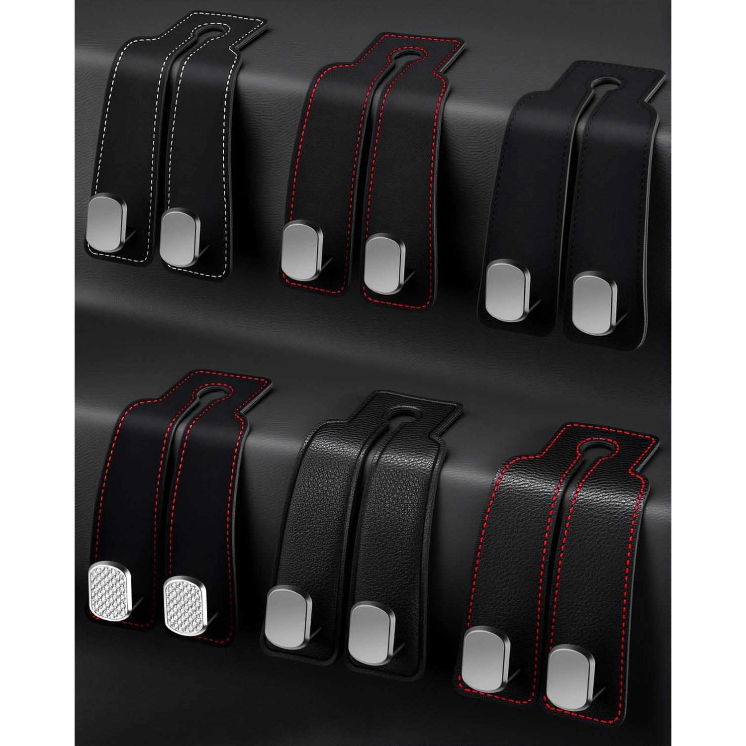 Ganchos para Reposacabezas de Automóvil fccairms - 2 Unidades