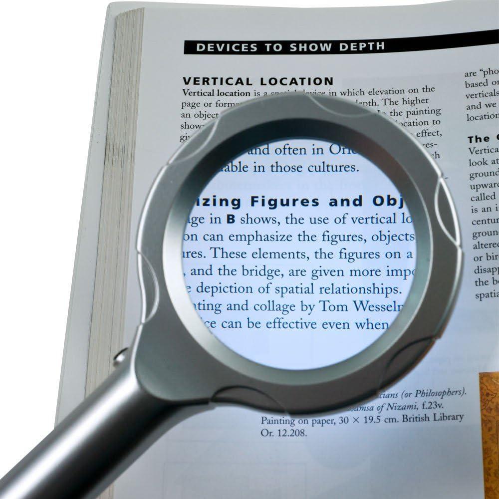 Lupa Iluminada de Mano Lumagny 2.25x 65mm con 6 LED