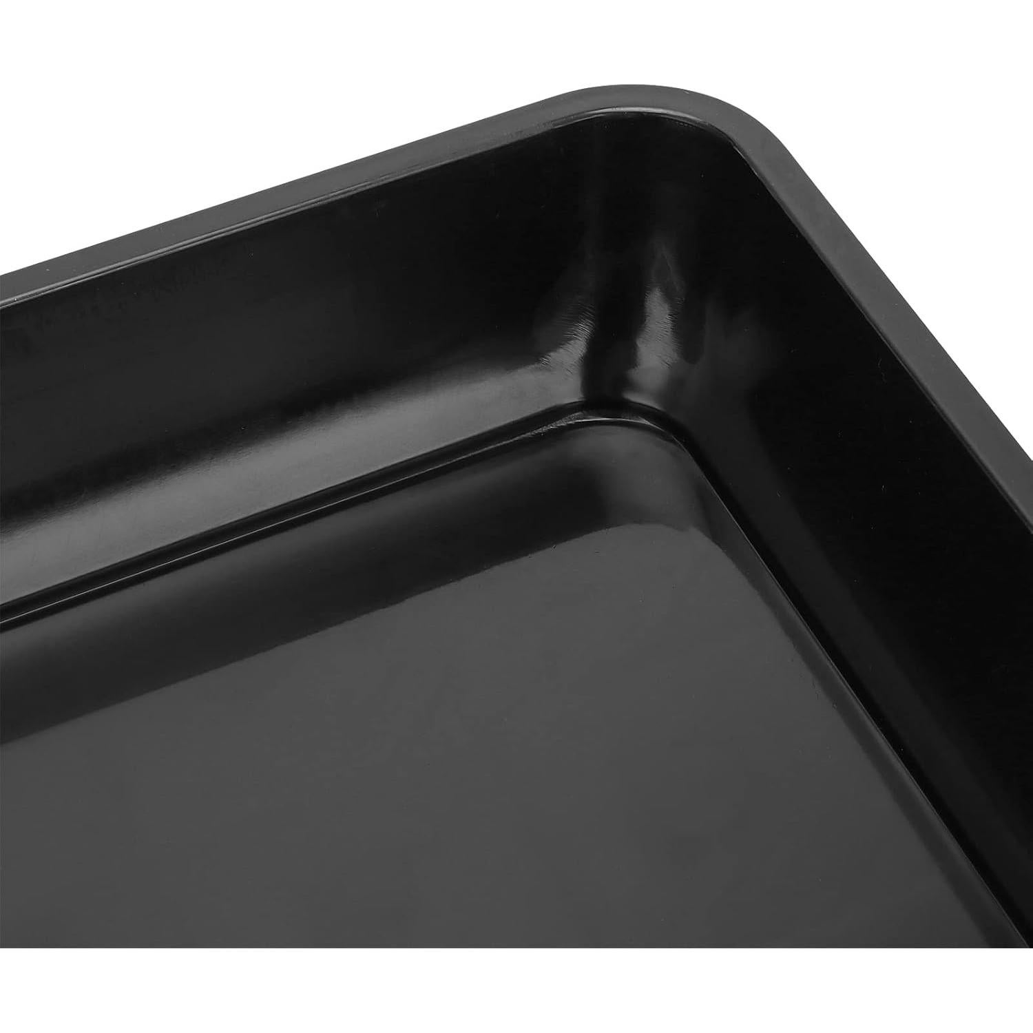 Bandeja de Goteo Cuadrada JOIKIT 15 Pcs 18.5 cm Plástico Negro