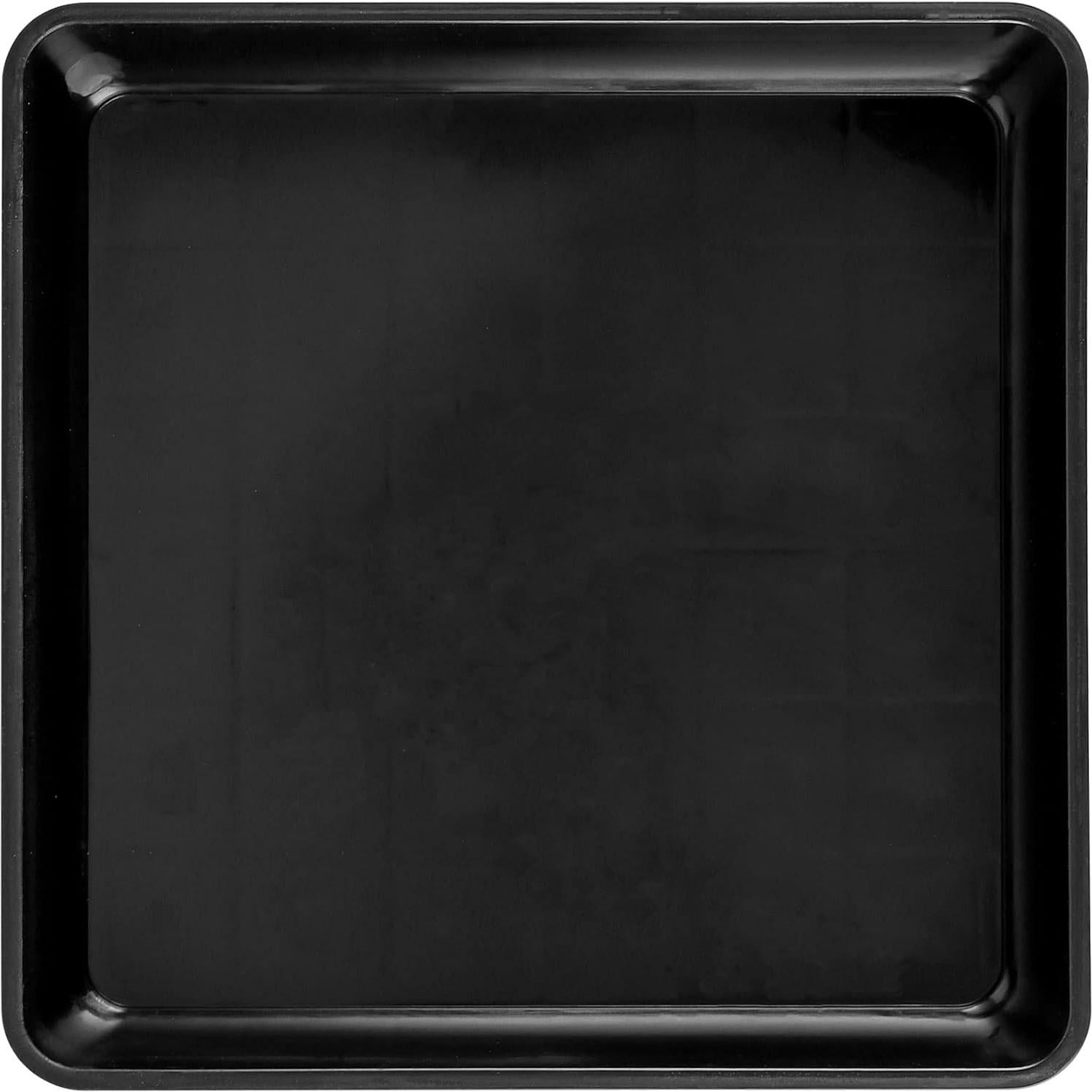 Bandeja de Goteo Cuadrada JOIKIT 15 Pcs 18.5 cm Plástico Negro