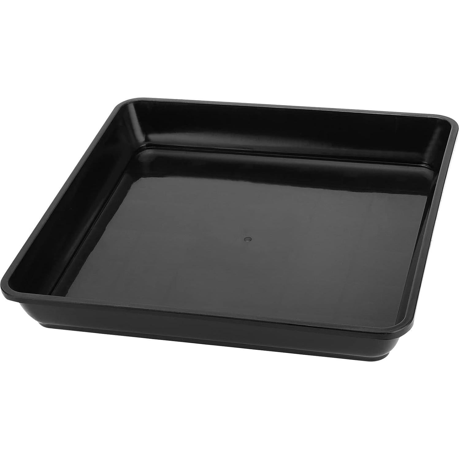 Bandeja de Goteo Cuadrada JOIKIT 15 Pcs 18.5 cm Plástico Negro