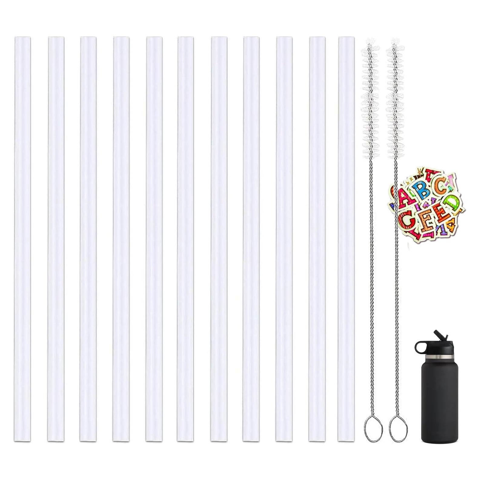 Juego de 11 Pajitas Reutilizables Miracredo con Cepillos