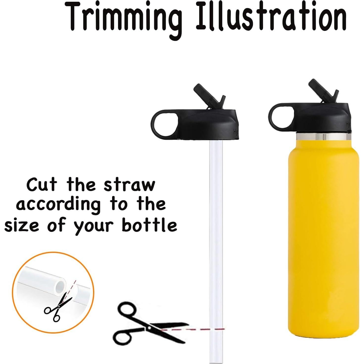 Juego de 11 Pajitas Reutilizables Miracredo con Cepillos