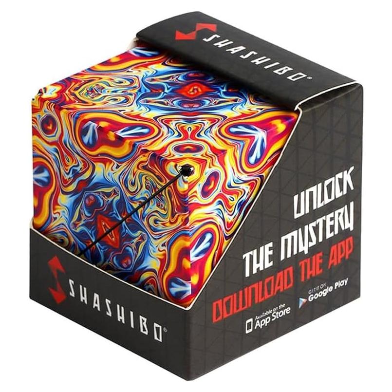 Cubo Antiestrés Shashibo - Juguete Sensorial 70 Formas