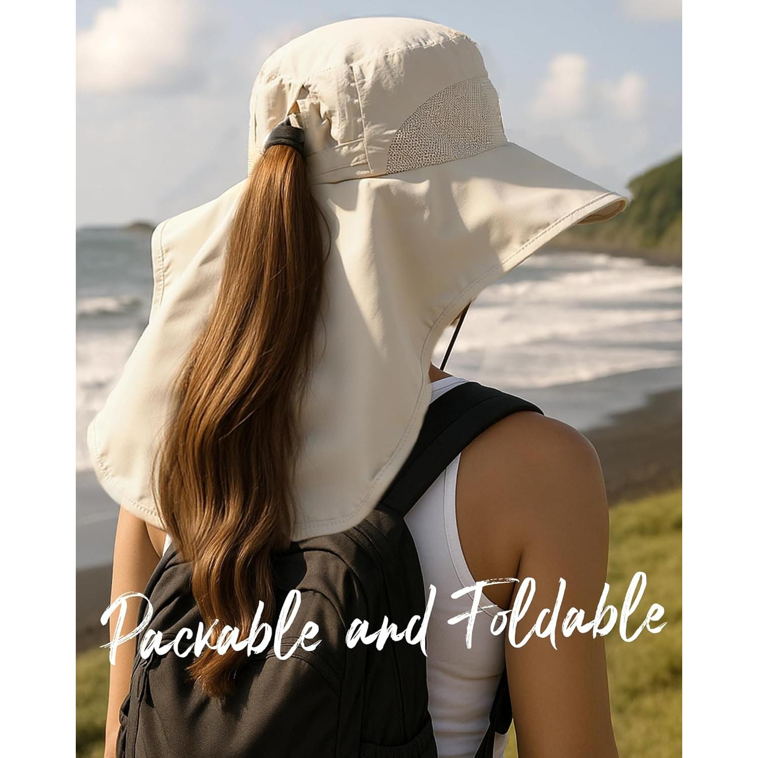 Sombrero de Sol Camptrace UPF 50+ para Senderismo y Pesca