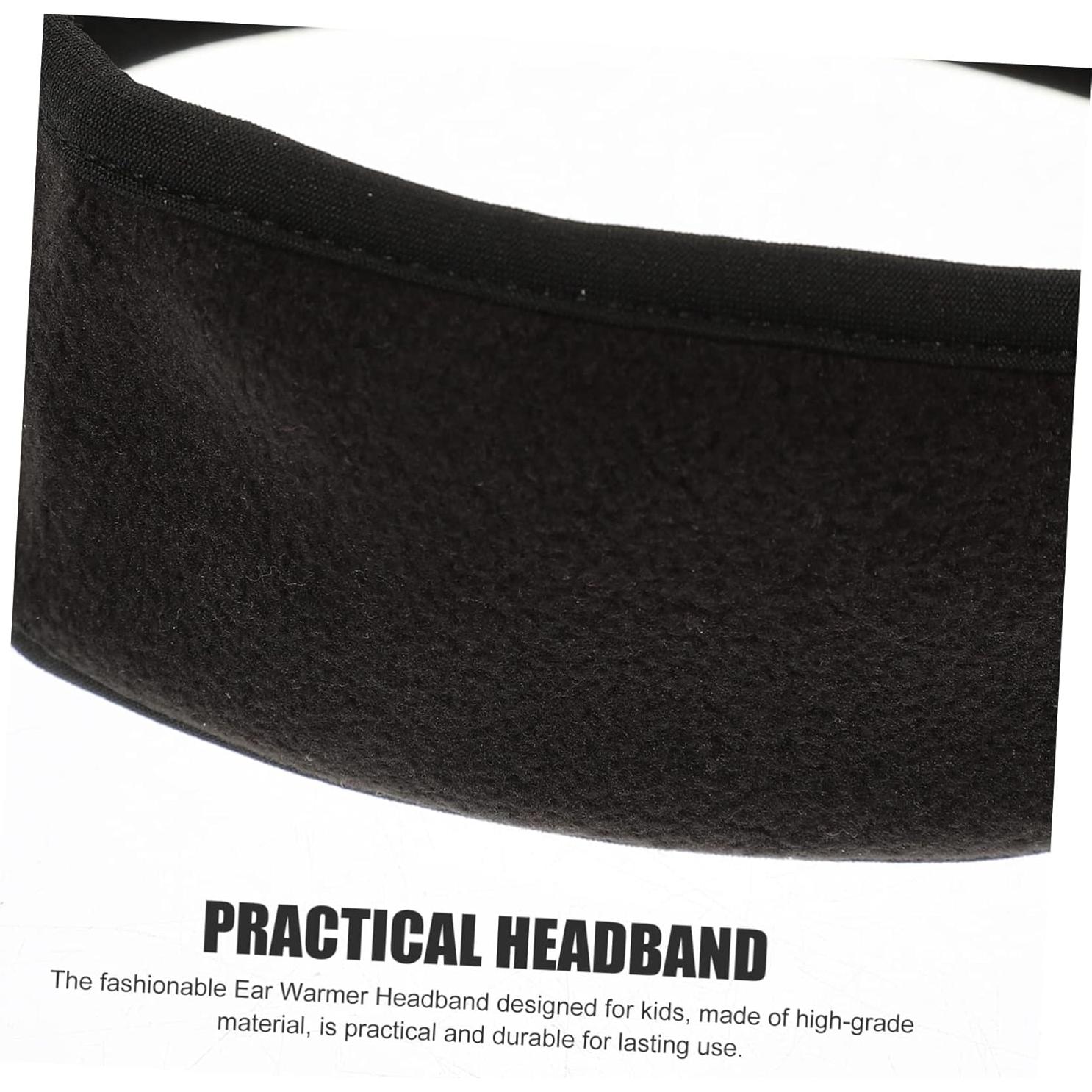 Diademas Elásticas Toyvian para Frío - 2 Piezas Negras