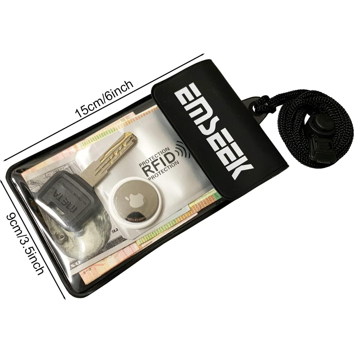 Cartera Impermeable EMSEEK Flotante para Llaves y Documentos