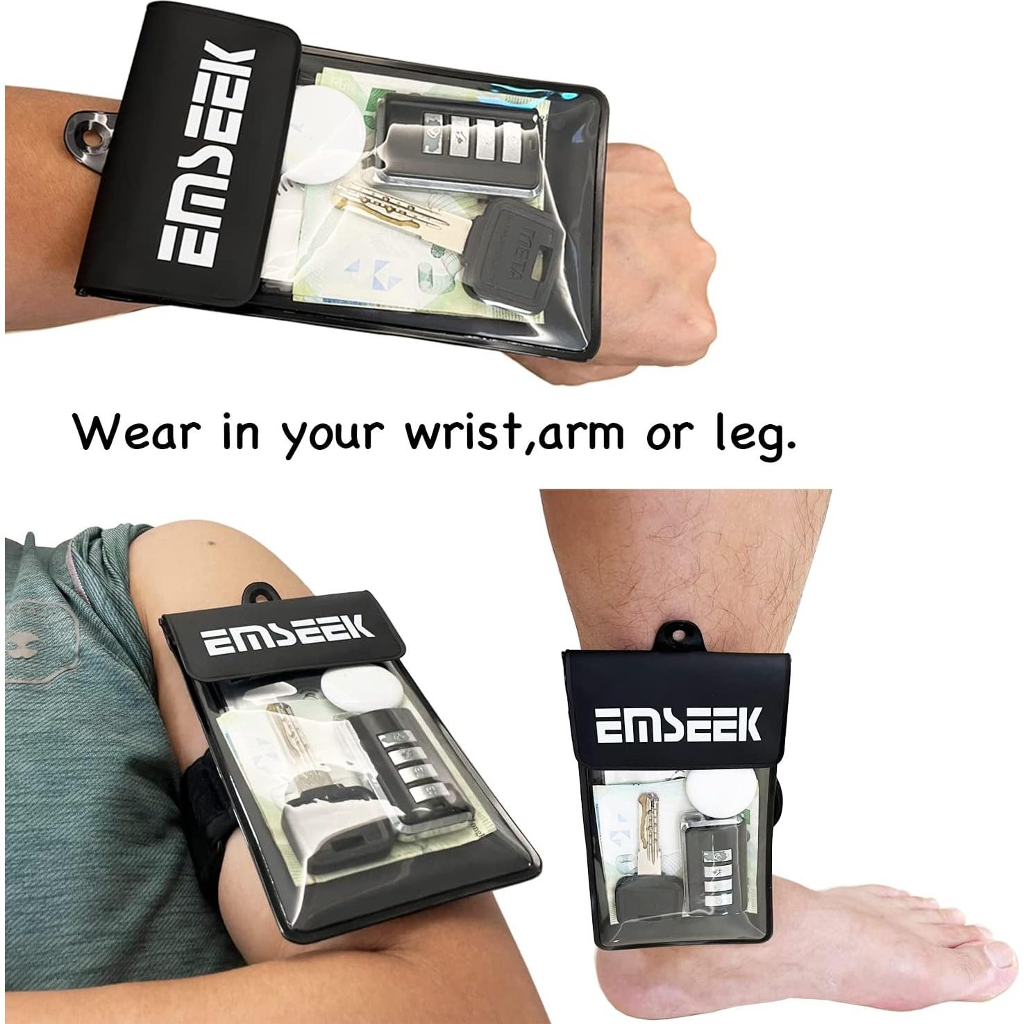 Cartera Impermeable EMSEEK Flotante para Llaves y Documentos