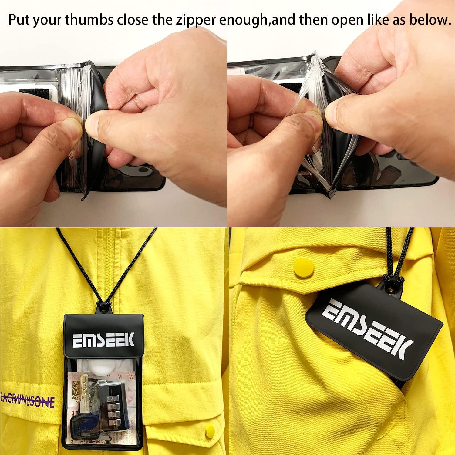 Cartera Impermeable EMSEEK Flotante para Llaves y Documentos