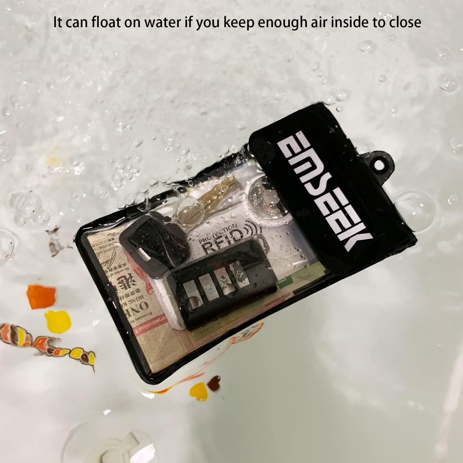 Cartera Impermeable EMSEEK Flotante para Llaves y Documentos