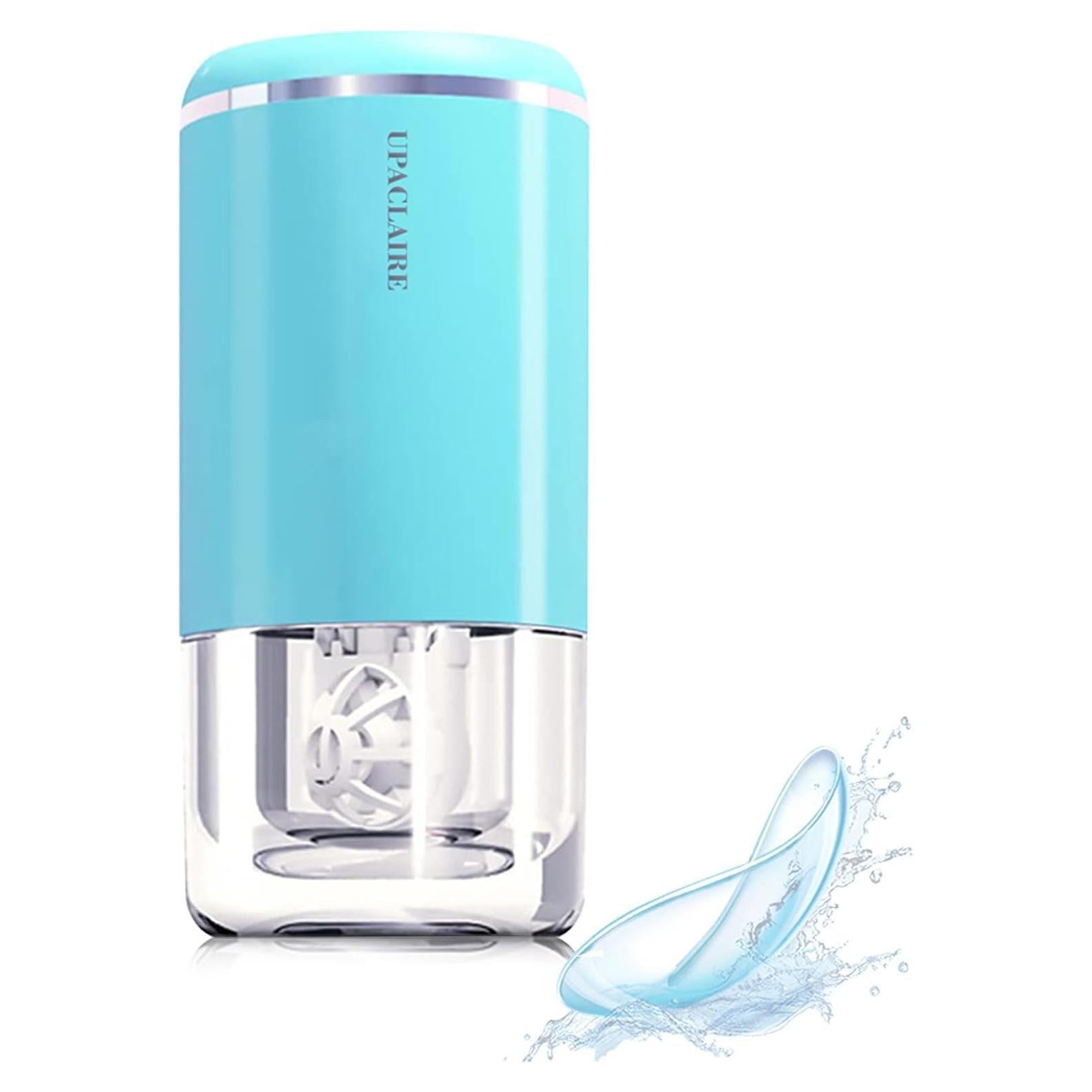 Limpiador Ultrasónico de Lentes de Contacto UpaClaire Azul