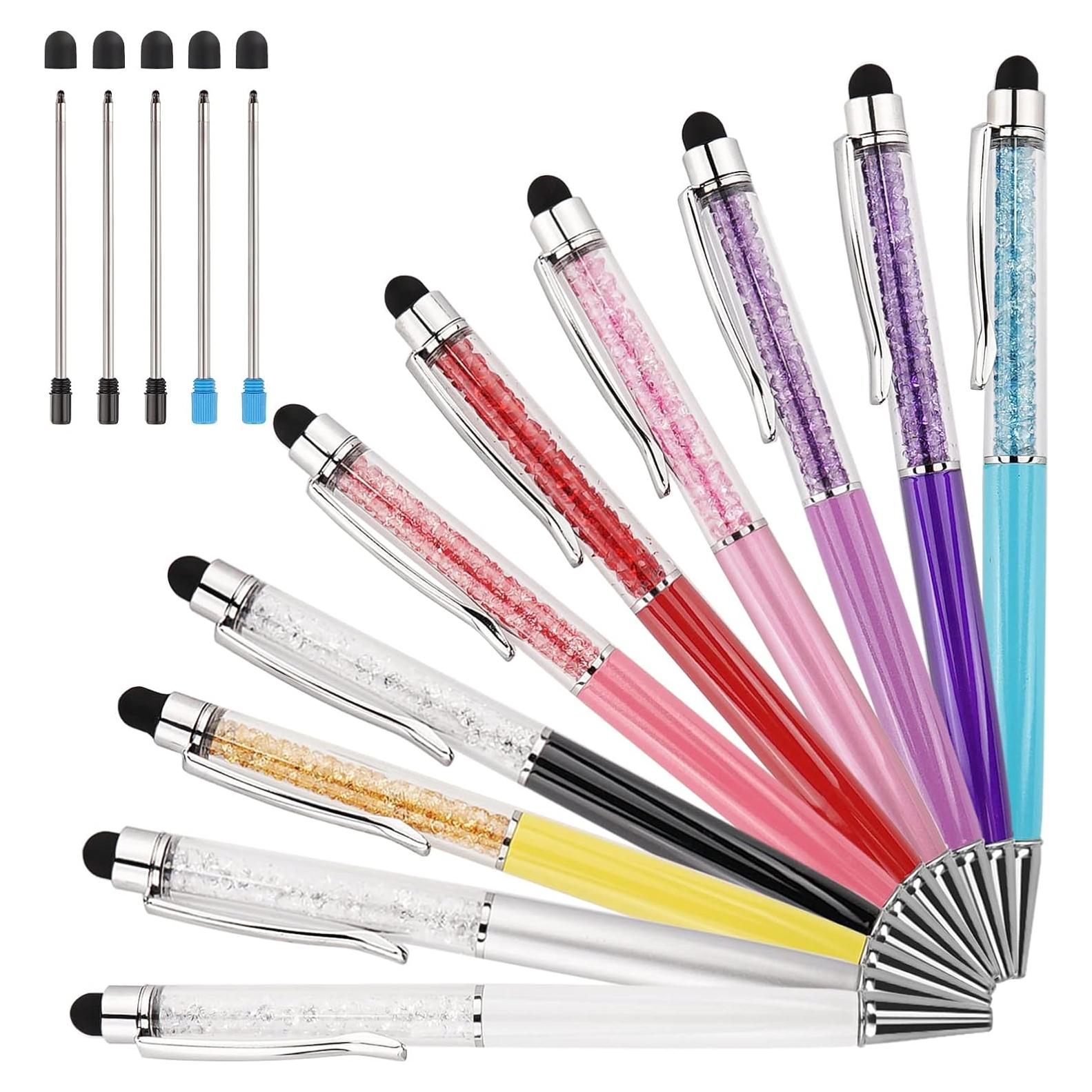 Bolígrafos Stylus 10 pcs YOUMI con Punta Táctil y Recargas