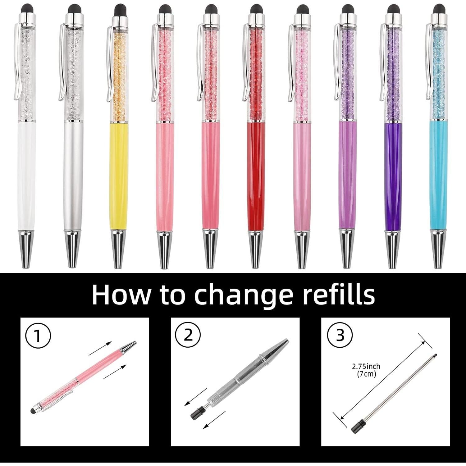 Bolígrafos Stylus 10 pcs YOUMI con Punta Táctil y Recargas