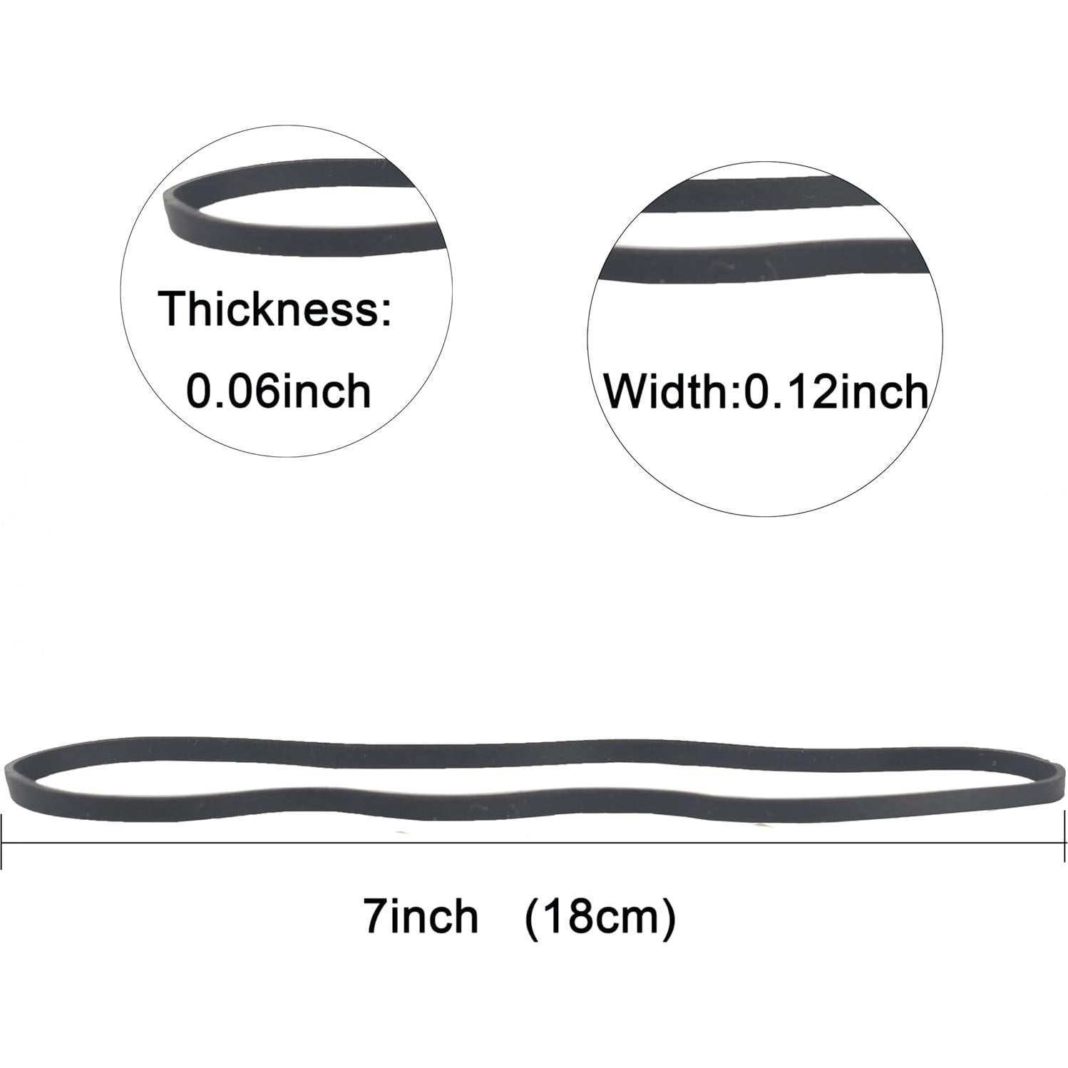 Bandas de goma Foshine 120 piezas 18 cm colores surtidos