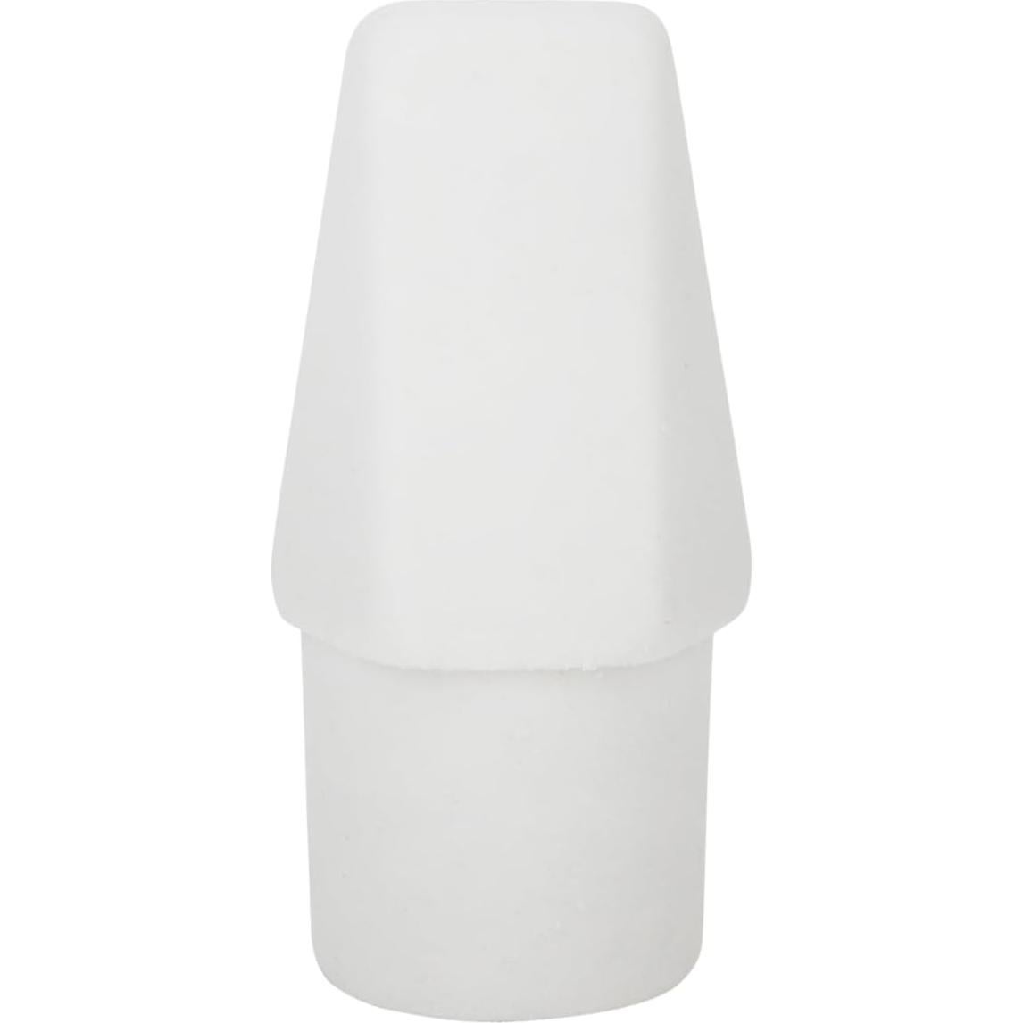 Pentel Hi-Polymer White Cap Erasers, Pack of 10 (ZEH02BP10)