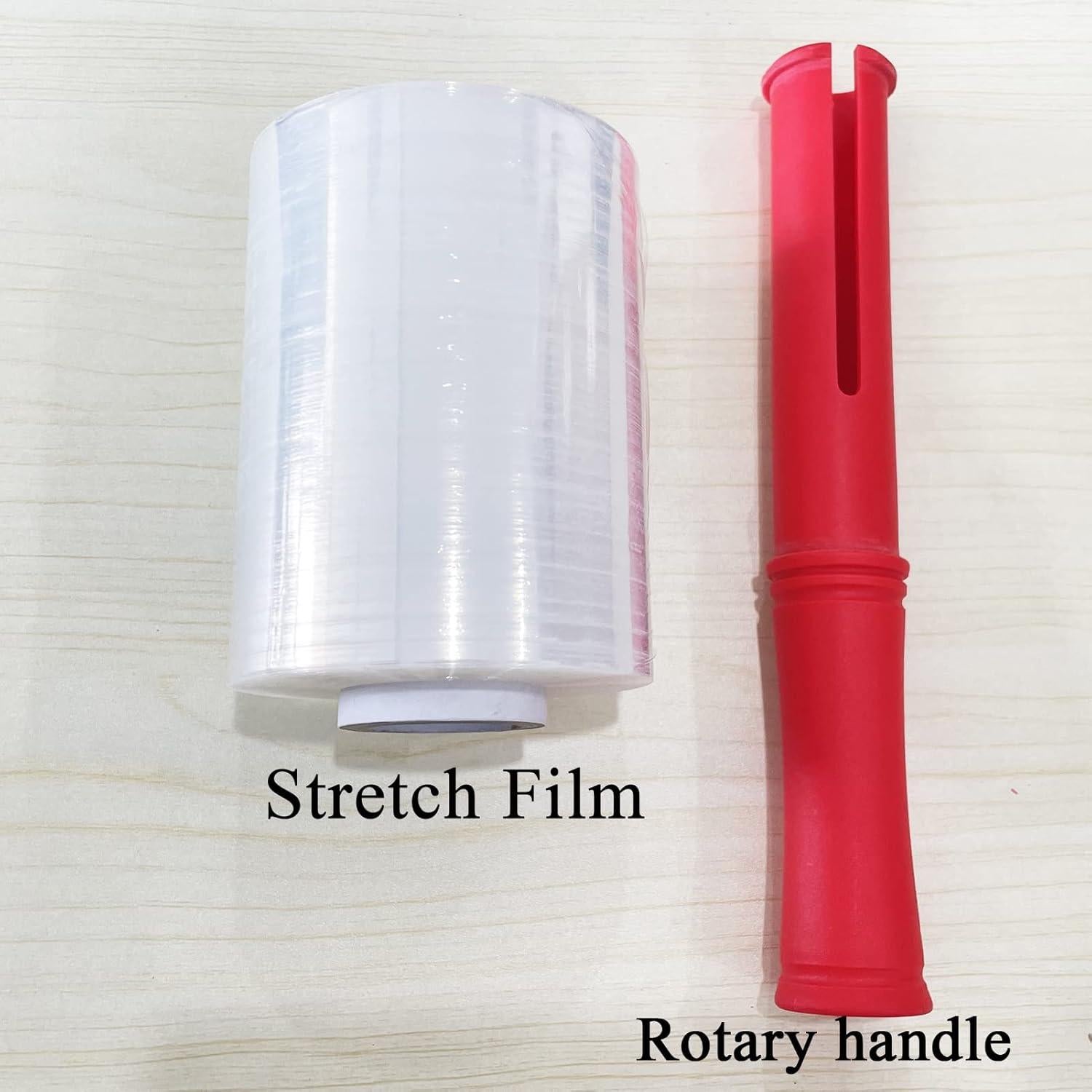 Película Estirable Industrial QILIMA 80 Gauge 4 Rollos 5" x 304.8m