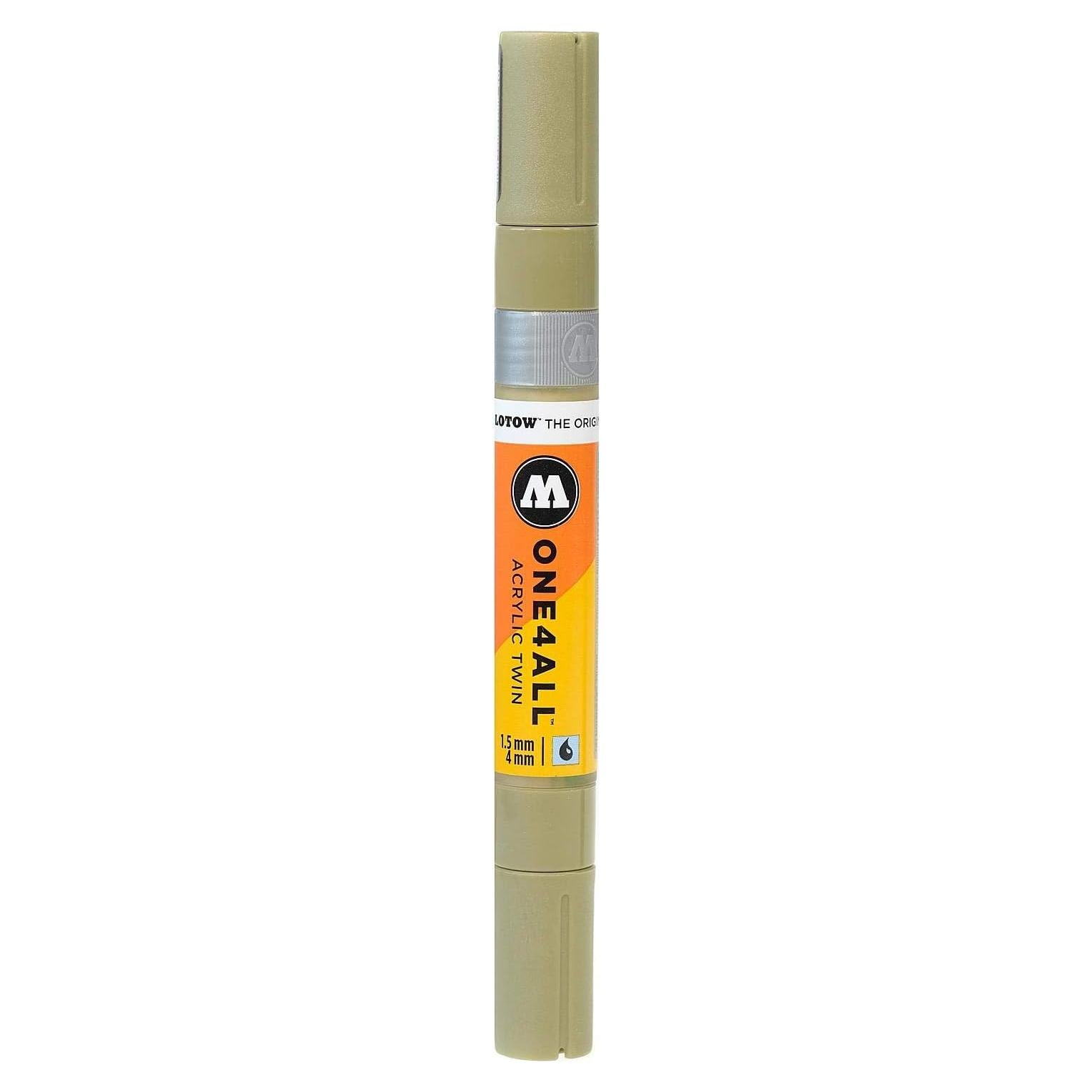 Marcador Acrílico Doble Punta MOLOTOW ONE4ALL 1.5mm y 4mm Amazonas Claro