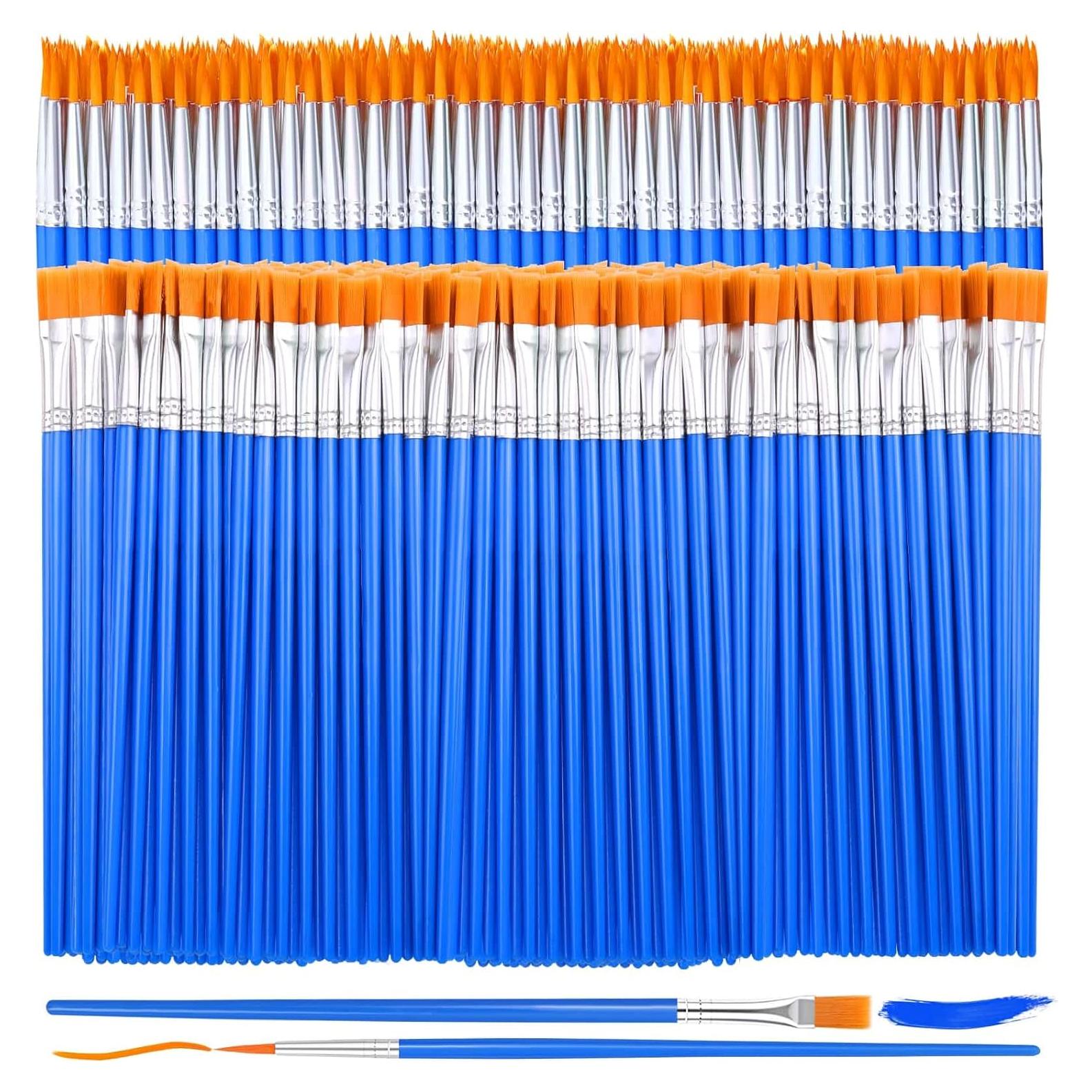 Conjunto de 240 Pinceles de Pintura Evatage - Nylon Suave