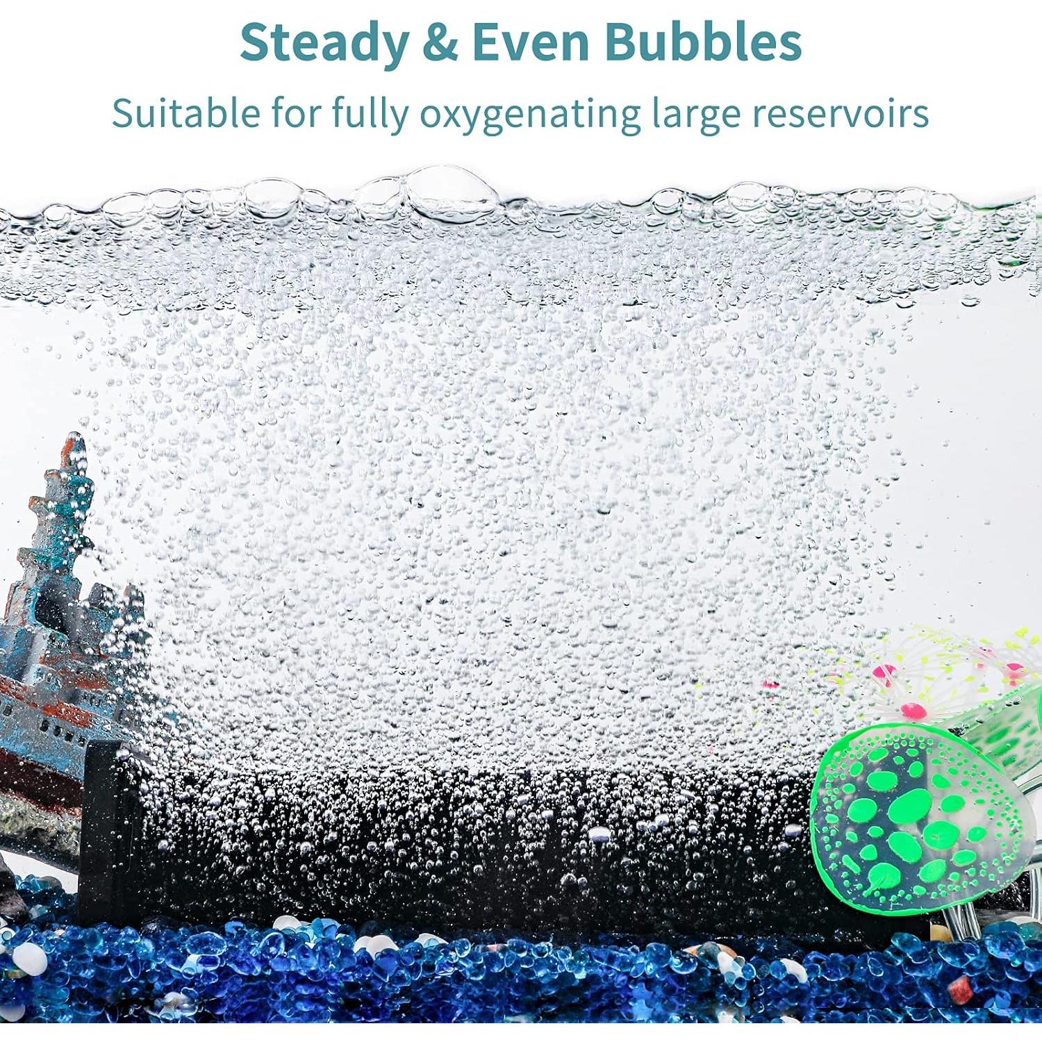 Cilindro de aire Pawfly 20 cm para acuarios y estanques grandes