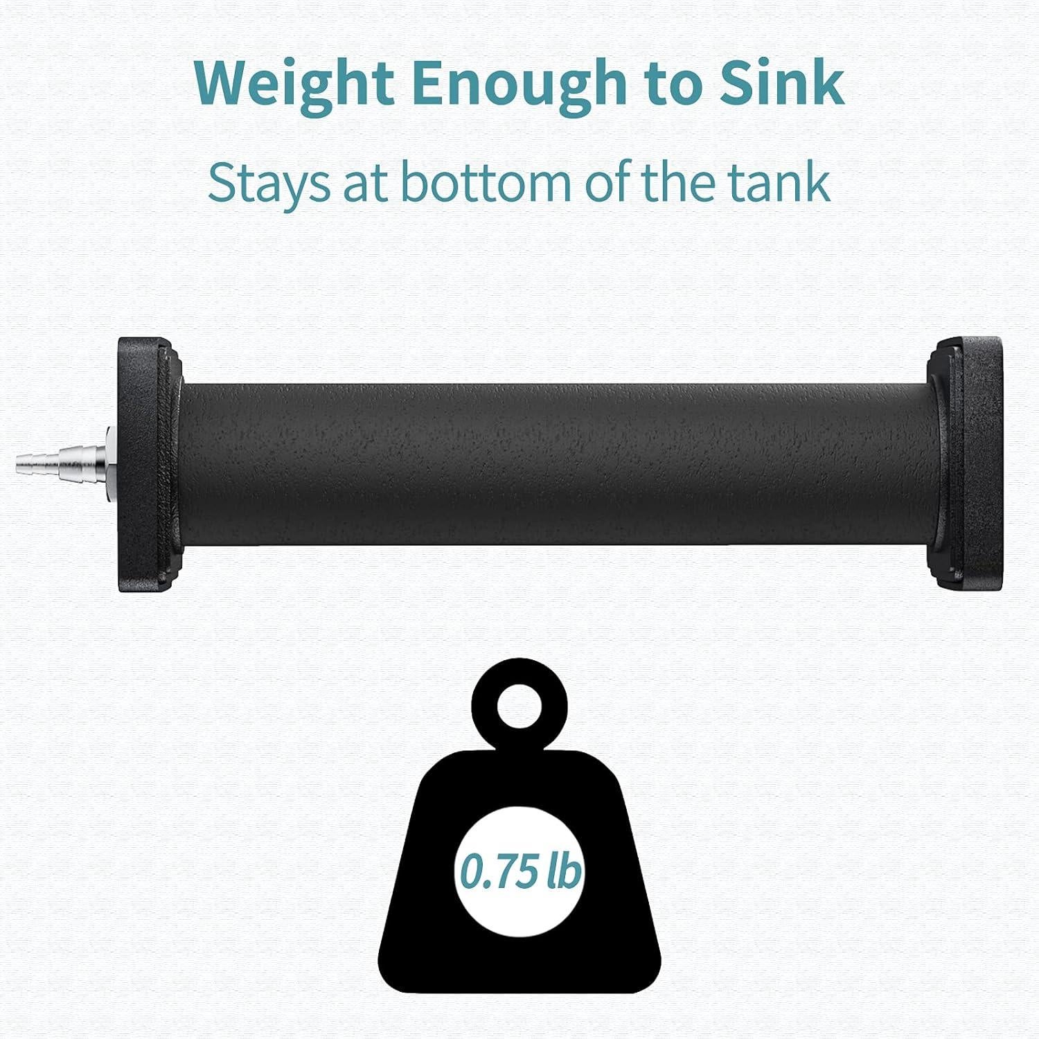 Cilindro de aire Pawfly 20 cm para acuarios y estanques grandes