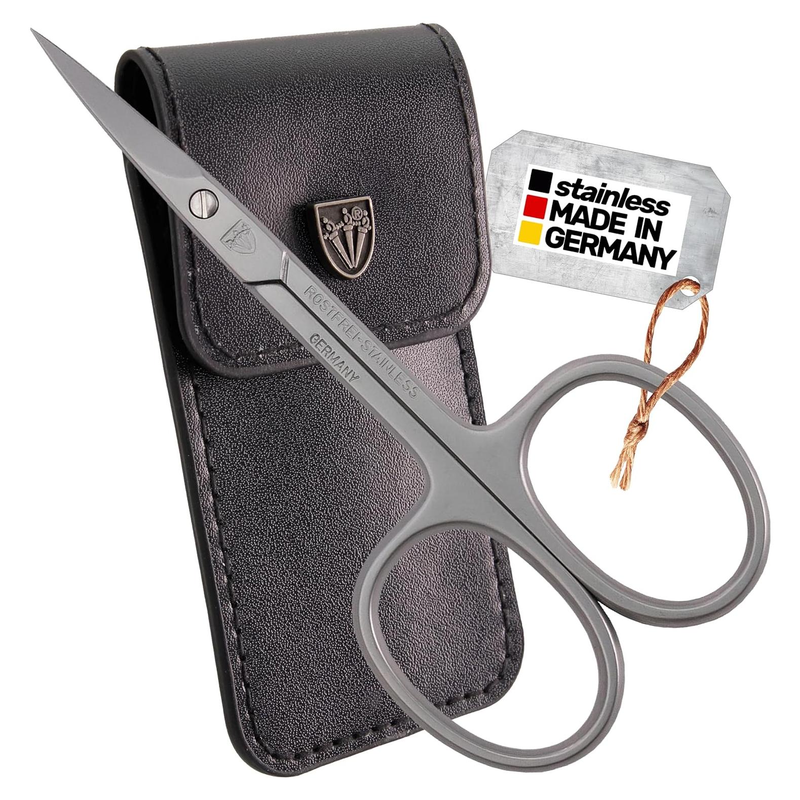 Tijeras de Cutícula 3 Espadas Alemania - Acero Inoxidable con Estuche