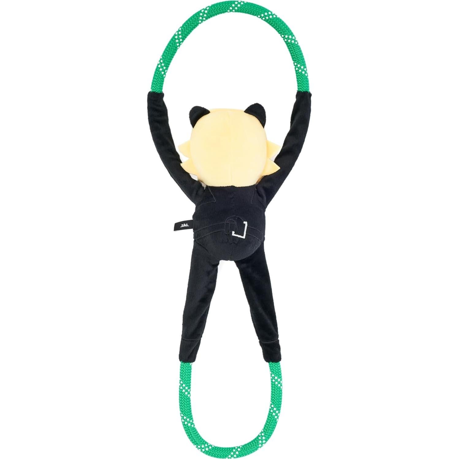 Juguete para Perros RopeTugz ZippyPaws Cat Noir 17.8x10.2cm