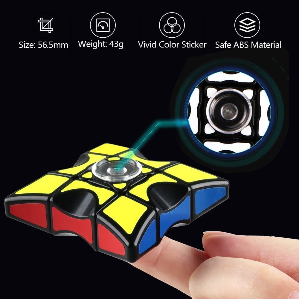 Cubo Fidget Spinner D-FantiX 1x3x3 Antiestrés Portátil