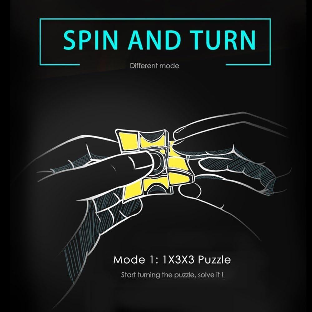 Cubo Fidget Spinner D-FantiX 1x3x3 Antiestrés Portátil