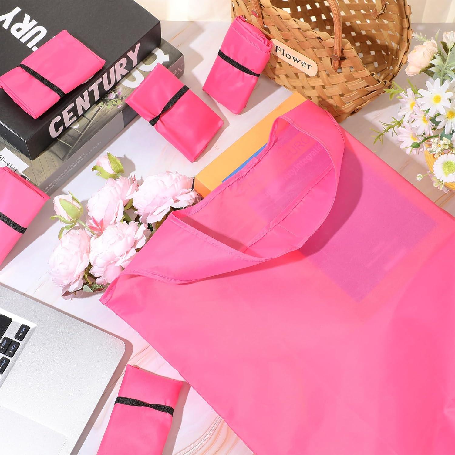 Bolsas de Compras Reutilizables Silkfly 24 Piezas Rosa