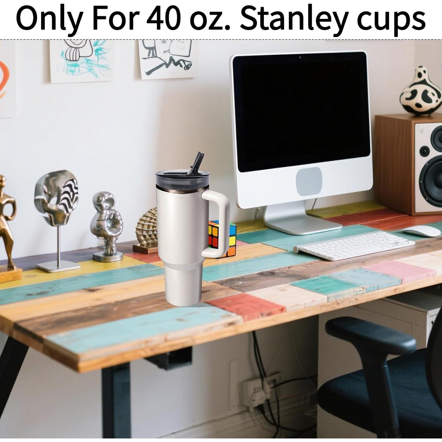 Tapa de Reemplazo para Vaso Stanley 40 oz - 2 Piezas, Negro