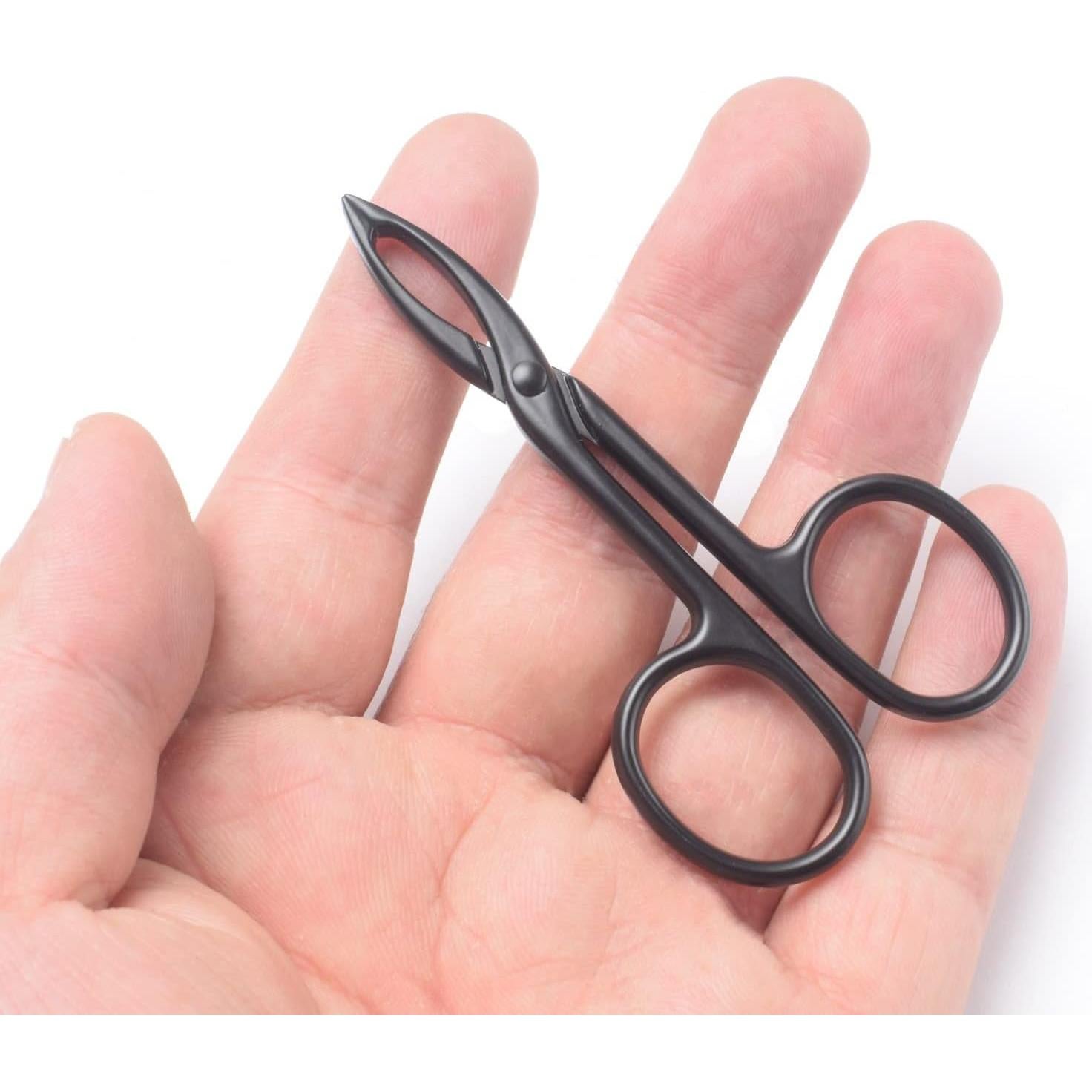 Pinzas de Cejas Motanar 2 Piezas Punta Recta Acero Inoxidable