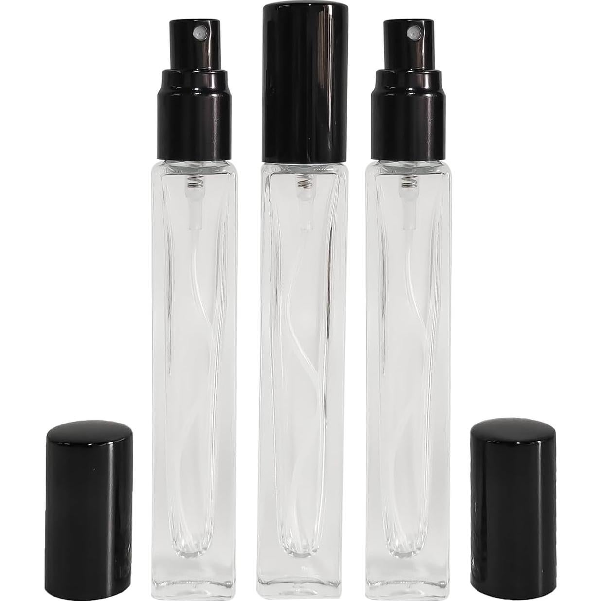 8 Botellas de Spray de Vidrio AGENIZ 10ml Rellenables Portátiles