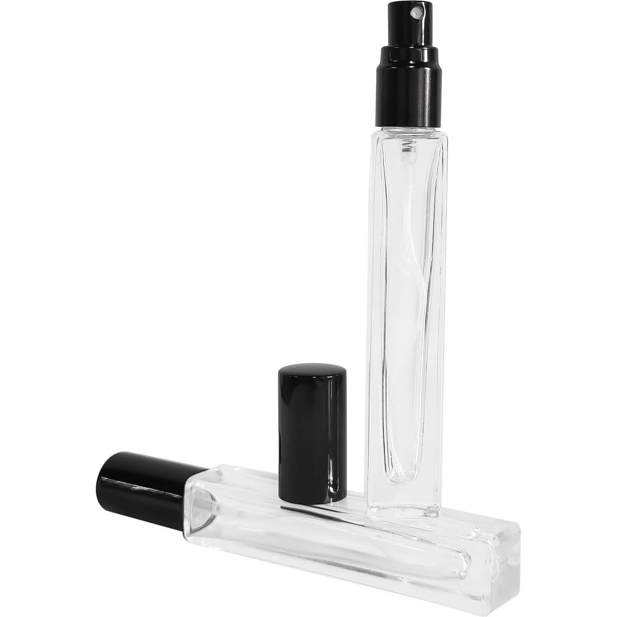 8 Botellas de Spray de Vidrio AGENIZ 10ml Rellenables Portátiles