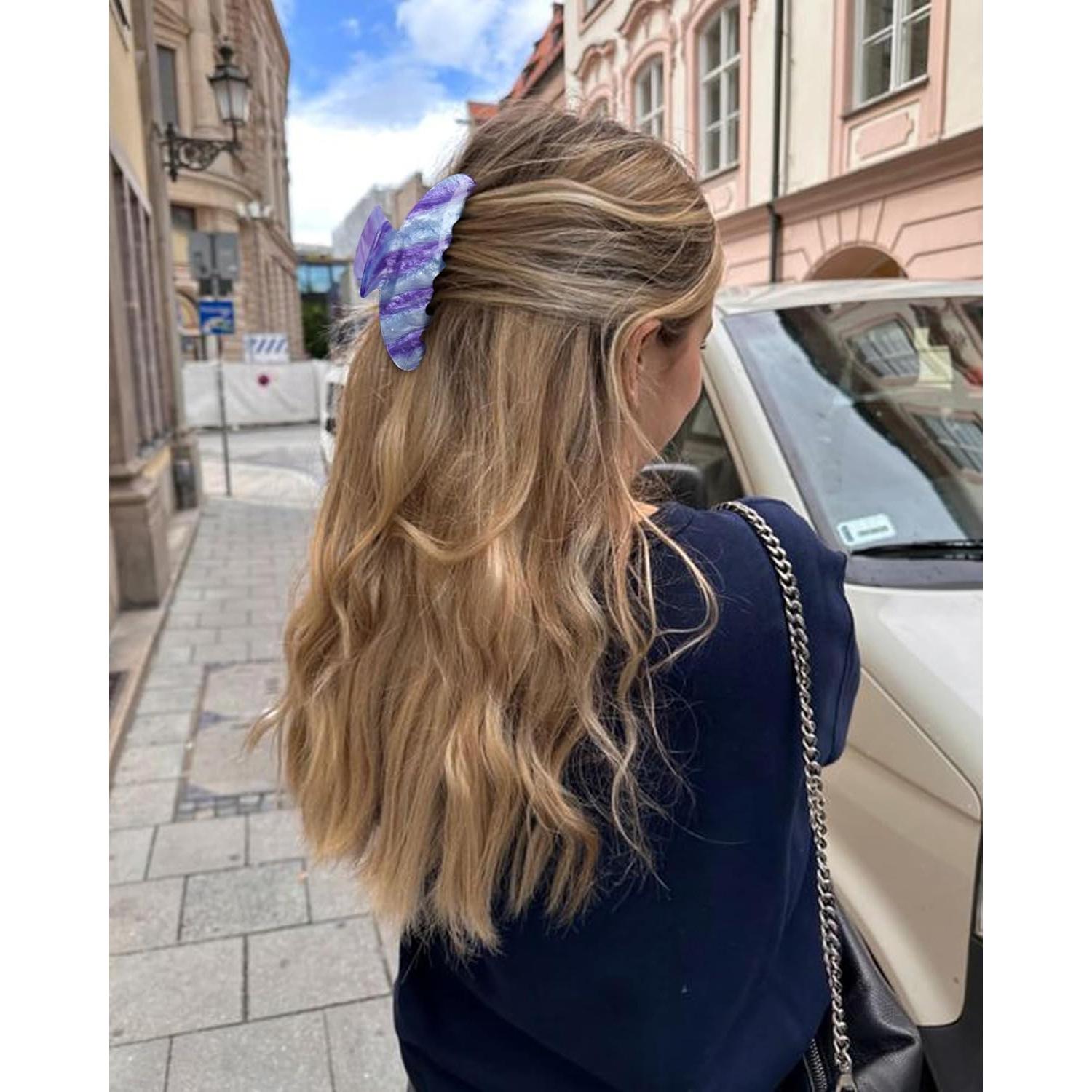 Clips de Uñas de Acrílico HAIMEIKANG - 4 Piezas Elegantes