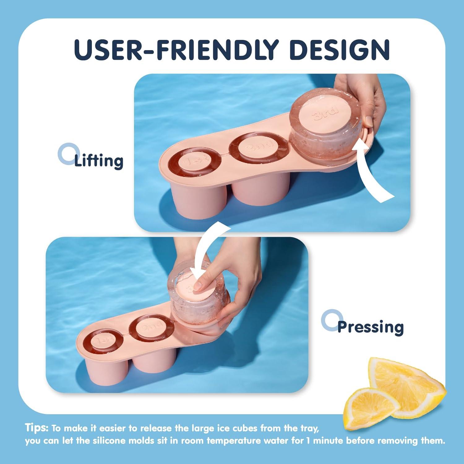 Bandeja de Hielo de Silicona Marchoose para Vasos Stanley 2PC