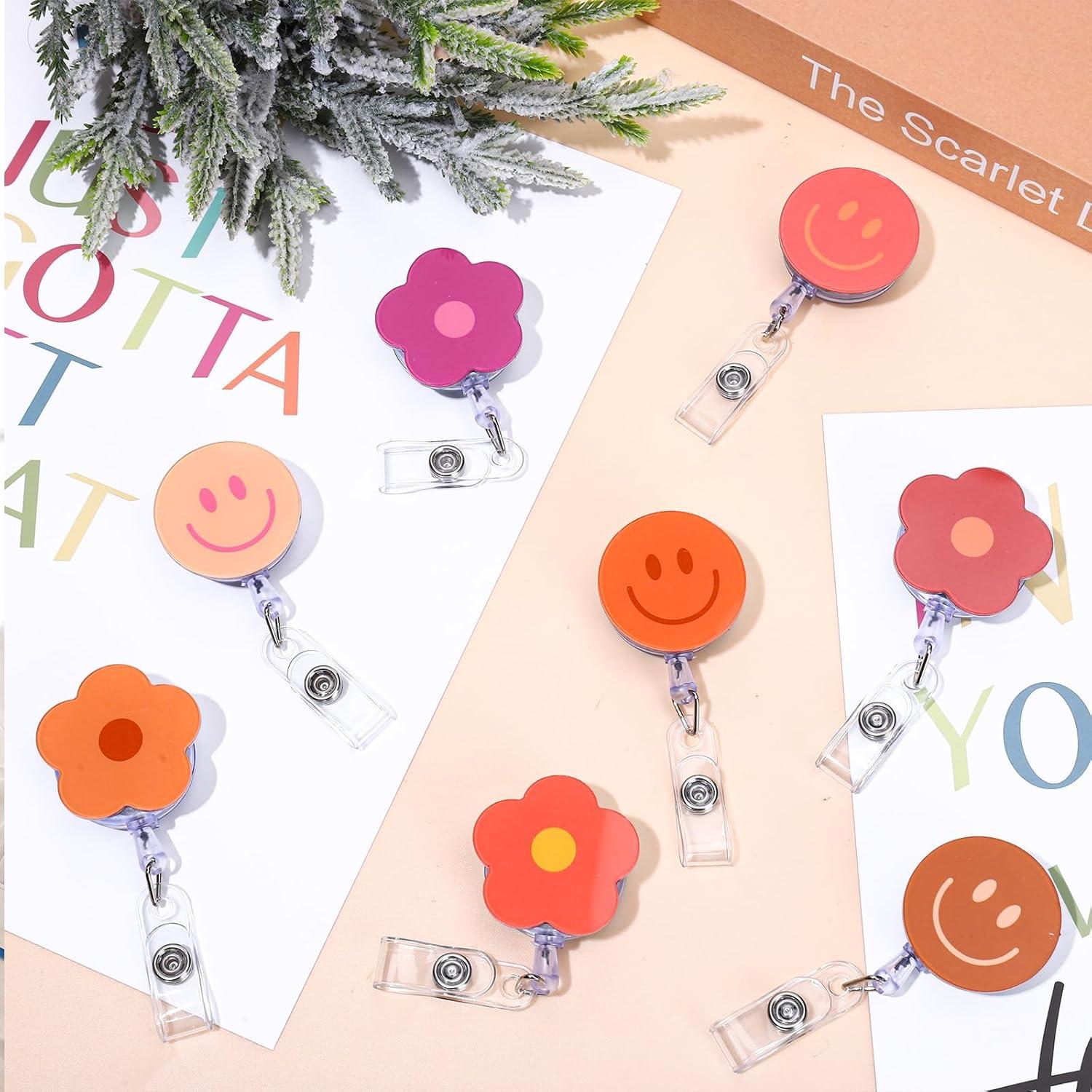 Ruedas de Insignia Retráctiles Whaline 8 Piezas Boho