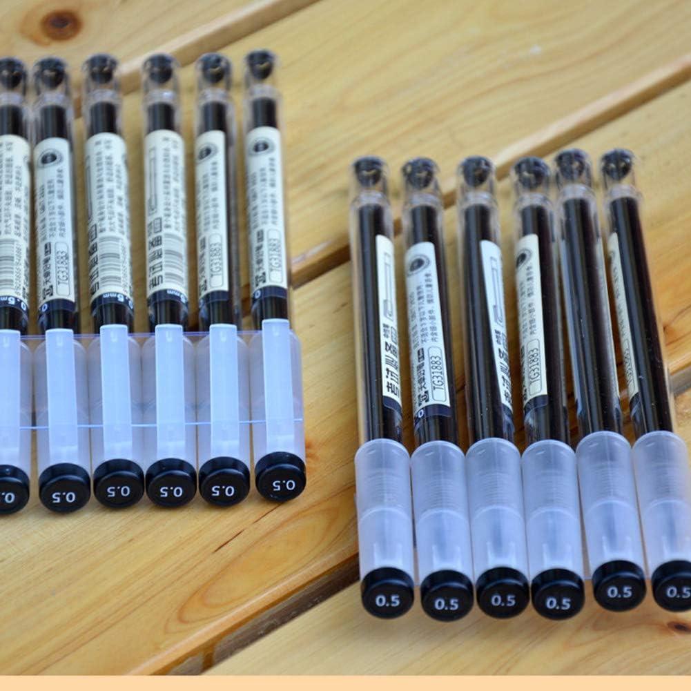 Bolígrafos de Tinta Gel Sencoo 12 Pack Punta Extra Fina 0.35mm