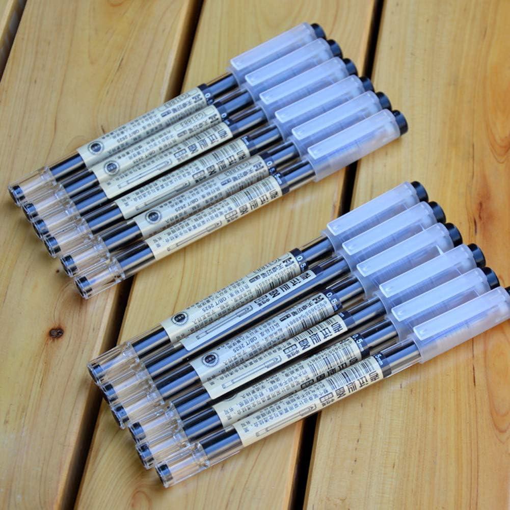 Bolígrafos de Tinta Gel Sencoo 12 Pack Punta Extra Fina 0.35mm