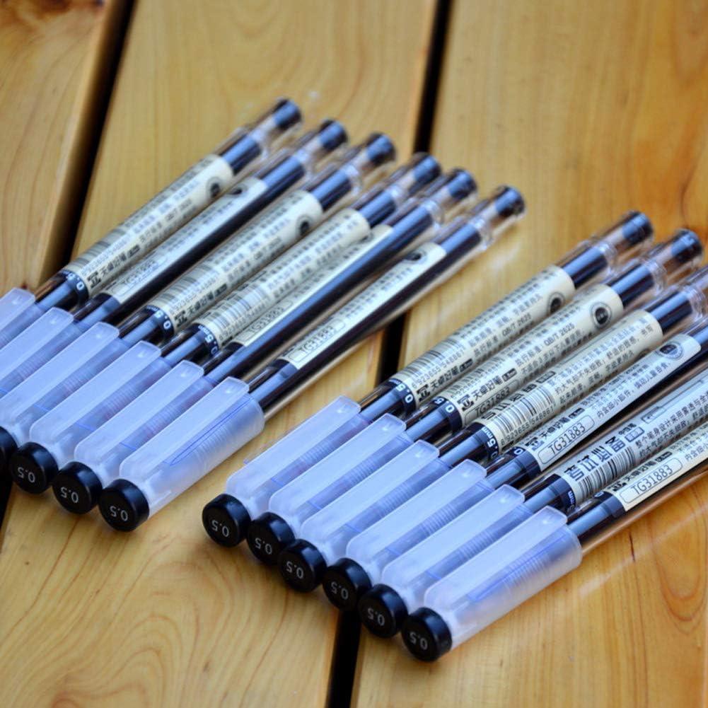 Bolígrafos de Tinta Gel Sencoo 12 Pack Punta Extra Fina 0.35mm