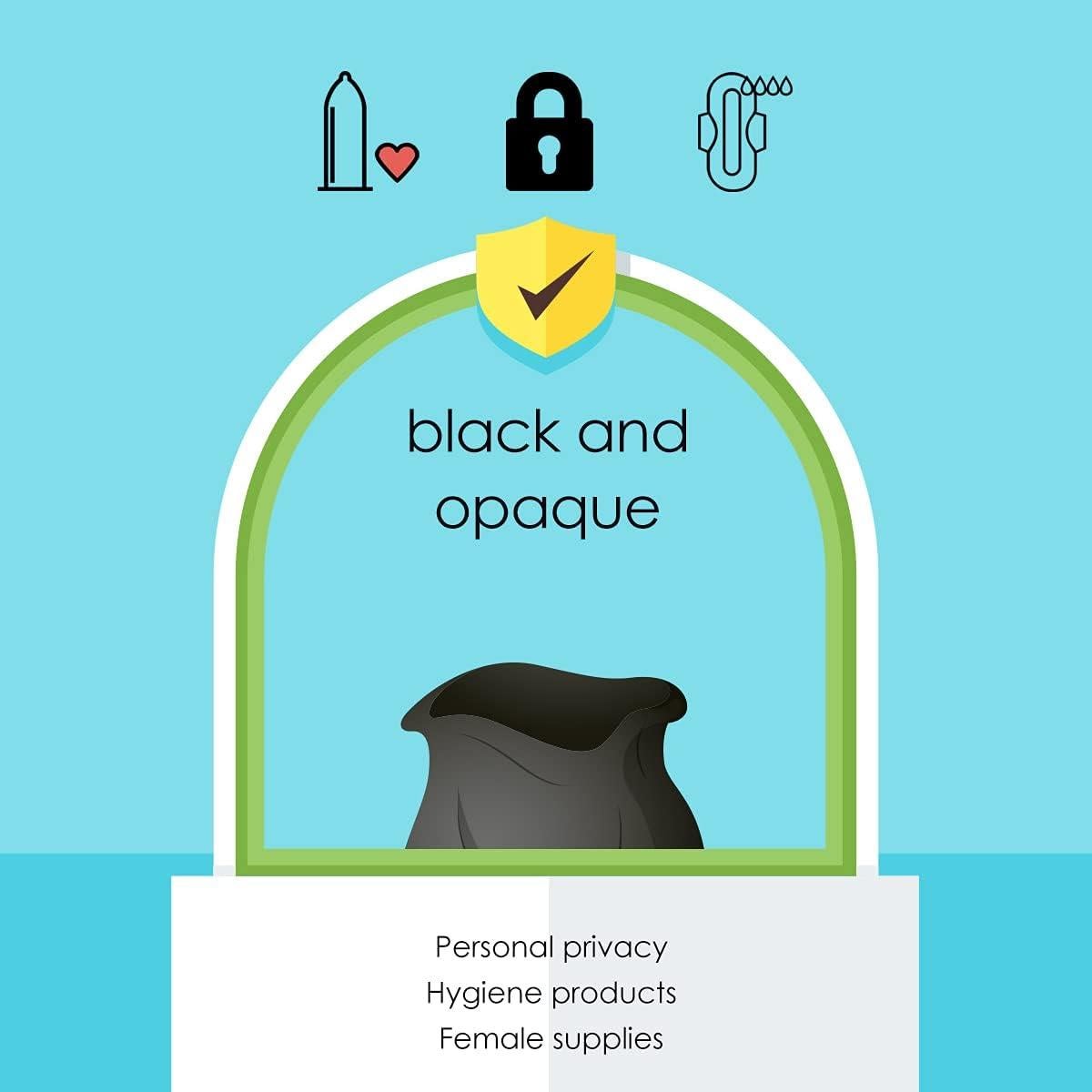 Bolsas de Basura Teivio 50 Cuentas 5 Galones Negras HDPE